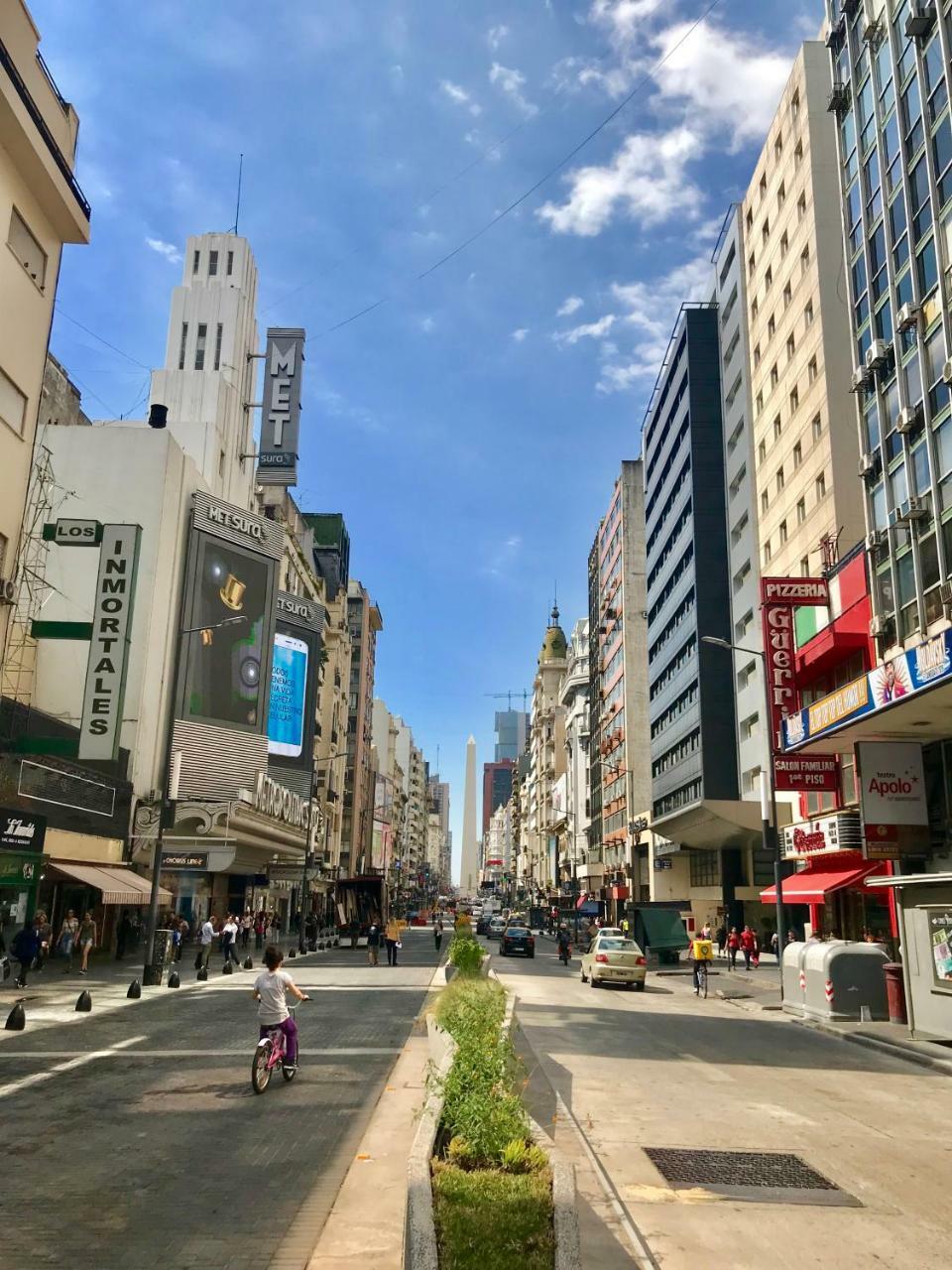 Estilo Y Comodidad En Av Corrientes, Departamento Con Estacionamiento Para Autos บัวโนสไอเรส ภายนอก รูปภาพ