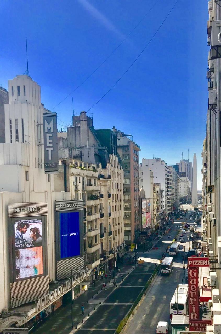 Estilo Y Comodidad En Av Corrientes, Departamento Con Estacionamiento Para Autos บัวโนสไอเรส ภายนอก รูปภาพ